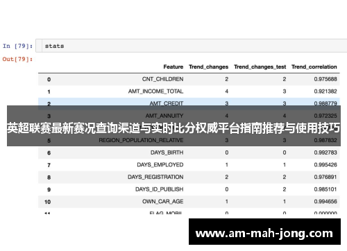 英超联赛最新赛况查询渠道与实时比分权威平台指南推荐与使用技巧